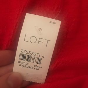 LOFT textured jogger skirt